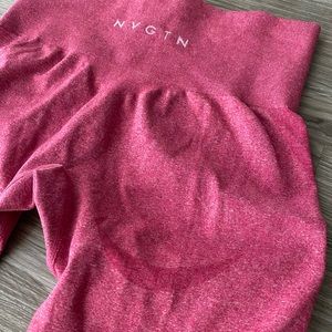 NVGTN pink curve legging size small